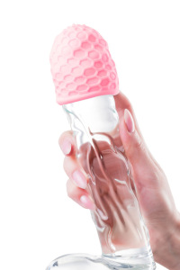 Мастурбатор A-Toys Pufl, розовый, ТРЕ, 6 см Ø 2,7 см Мастурбатор A-Toys Pufl, розовый, ТРЕ, 6 см Ø 2,7 см