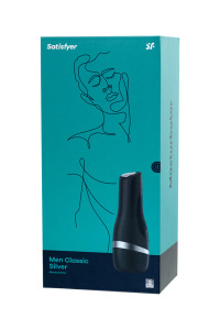 Мастурбатор нереалистичный Satisfyer Men Classic, TPE, Черный, 25,4 см Мастурбатор нереалистичный Satisfyer Men Classic, TPE, Черный, 25,4 см