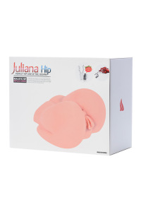 Мастурбатор реалистичный с вибрацией и ротацией KOKOS Juliana Hip, TPR, телесный, 23 см Мастурбатор реалистичный с вибрацией и ротацией KOKOS Juliana Hip, TPR, телесный, 23 см