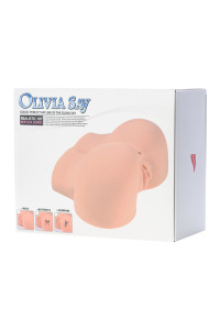 Мастурбатор реалистичный с вибрацией и ротацией KOKOS Olivia, TPR, телесный, 26 см Мастурбатор реалистичный с вибрацией и ротацией KOKOS Olivia, TPR, телесный, 26 см