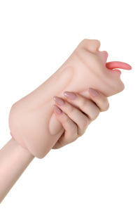 Мастурбатор реалистичный TOYFA Juicy Pussy Fruity Tongue, рот и вагина, SoftSkin, телесный,19 см Мастурбатор реалистичный TOYFA Juicy Pussy Fruity Tongue, рот и вагина, SoftSkin, телесный,19 см