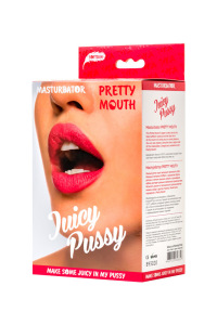 Мастурбатор реалистичный TOYFA Juicy Pussy Pretty Mouth, рот и вагина, SoftSkin, телесный,17 см Мастурбатор реалистичный TOYFA Juicy Pussy Pretty Mouth, рот и вагина, SoftSkin, телесный,17 см