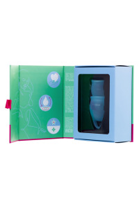 Менструальная чаша Satisfyer Feel Confident, 2 шт в наборе, Силикон, Голубой Менструальная чаша Satisfyer Feel Confident, 2 шт в наборе, Силикон, Голубой