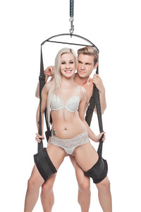 Многофункциональные качели для фиксации и бондажа Roomfun Multifunction Al Spinning Swing, чёрные Многофункциональные качели для фиксации и бондажа Roomfun Multifunction Al Spinning Swing, чёрные