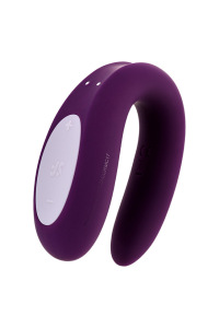 Многофункциональный стимулятор для пар Satisfyer Partner Double Joy, Силикон, Фиолетовый, 18 см Многофункциональный стимулятор для пар Satisfyer Partner Double Joy, Силикон, Фиолетовый, 18 см