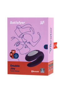 Многофункциональный стимулятор для пар Satisfyer Partner Double Joy, Силикон, Фиолетовый, 18 см Многофункциональный стимулятор для пар Satisfyer Partner Double Joy, Силикон, Фиолетовый, 18 см