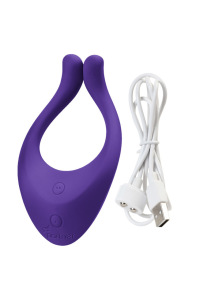 Многофункциональный стимулятор для пар Satisfyer Partner Multifun 1, Силикон, Фиолетовый, 13,5 см Многофункциональный стимулятор для пар Satisfyer Partner Multifun 1, Силикон, Фиолетовый, 13,5 см