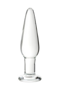 Набор анальных втулок Sexus Glass, стекло, прозрачный, 14/12,5/12 см, Ø 4/3,5/3 см Набор анальных втулок Sexus Glass, стекло, прозрачный, 14/12,5/12 см, Ø 4/3,5/3 см