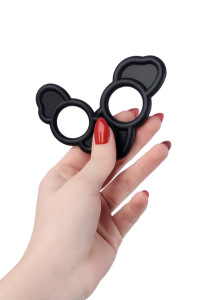 Набор эрекционных колец Sexus Men ELEPHANT RINGS, силикон, чёрный Набор эрекционных колец Sexus Men ELEPHANT RINGS, силикон, чёрный