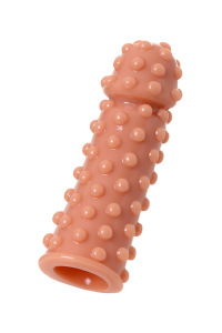 Насадка KOKOS с дополнительной стимуляцией, реалистичная,TPE, телесный, 12.7 см Насадка KOKOS с дополнительной стимуляцией, реалистичная,TPE, телесный, 12.7 см