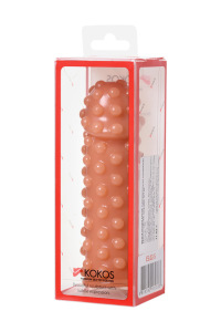 Насадка KOKOS с дополнительной стимуляцией, реалистичная,TPE, телесный, 12.7 см Насадка KOKOS с дополнительной стимуляцией, реалистичная,TPE, телесный, 12.7 см