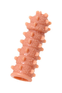 Насадка KOKOS с дополнительной стимуляцией, реалистичная,TPE, телесный, 14.7 см Насадка KOKOS с дополнительной стимуляцией, реалистичная,TPE, телесный, 14.7 см