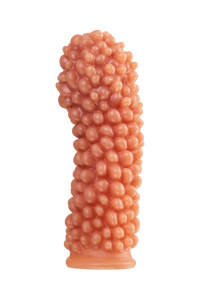 Насадка KOKOS с дополнительной стимуляцией, реалистичная,TPE, телесный, 16.5 см Насадка KOKOS с дополнительной стимуляцией, реалистичная,TPE, телесный, 16.5 см