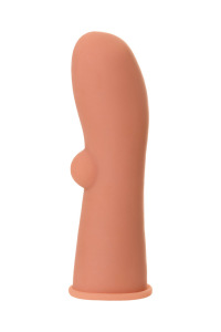 Насадка KOKOS с имитацией пирсинга, реалистичная,TPE, телесный, 14.7 см Насадка KOKOS с имитацией пирсинга, реалистичная,TPE, телесный, 14.7 см