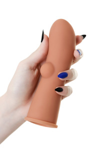 Насадка KOKOS с имитацией пирсинга, реалистичная,TPE, телесный, 14.7 см Насадка KOKOS с имитацией пирсинга, реалистичная,TPE, телесный, 14.7 см