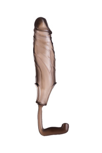 Насадка ToyFa XLover, для увеличения размера с дополнительной стимуляцией,TPE, черный прозрачный, 15 Насадка ToyFa XLover, для увеличения размера с дополнительной стимуляцией,TPE, черный прозрачный, 15