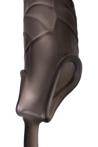 Насадка ToyFa XLover, для увеличения размера с дополнительной стимуляцией,TPE, черный прозрачный, 15 Насадка ToyFa XLover, для увеличения размера с дополнительной стимуляцией,TPE, черный прозрачный, 15