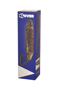 Насадка ToyFa XLover, для увеличения размера с дополнительной стимуляцией,TPE, черный прозрачный, 15 Насадка ToyFa XLover, для увеличения размера с дополнительной стимуляцией,TPE, черный прозрачный, 15