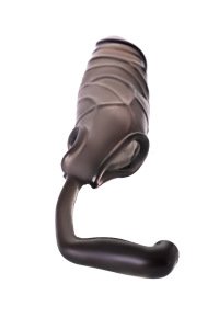 Насадка ToyFa XLover, для увеличения размера с дополнительной стимуляцией,TPE, черный прозрачный, 15 Насадка ToyFa XLover, для увеличения размера с дополнительной стимуляцией,TPE, черный прозрачный, 15