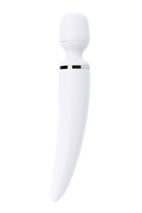 Нереалистичный вибратор Satisfyer Woman Wand , 10 режимов вибрации, ABS пластик, Белый, 34 см, Ø 5,7 Нереалистичный вибратор Satisfyer Woman Wand , 10 режимов вибрации, ABS пластик, Белый, 34 см, Ø 5,7