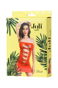 Платье-сетка Joli Bondi, красный, S/M Платье-сетка Joli Bondi, красный, S/M