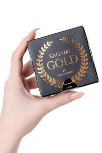 Презервативы латексные Sagami Gold №10, 18 см Презервативы латексные Sagami Gold №10, 18 см