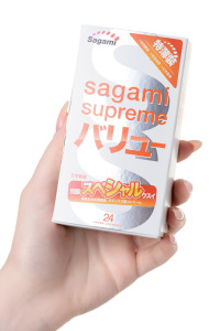 Презервативы латексные Sagami Xtreme №24, 19 см Презервативы латексные Sagami Xtreme №24, 19 см