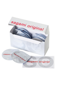 Презервативы полиуретановые Sagami Original 002 №12 Презервативы полиуретановые Sagami Original 002 №12