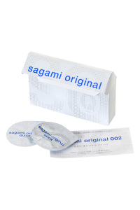 Презервативы полиуретановые Sagami Original 002 Quick №6 Презервативы полиуретановые Sagami Original 002 Quick №6