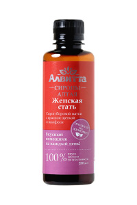 Сироп боровой матки с красной щеткой и шалфеем «Женская стать», 200 мл Сироп боровой матки с красной щеткой и шалфеем «Женская стать», 200 мл