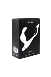 Стимулятор простаты Levett Gaius с дополнительным кольцом на мошонку, чёрный Стимулятор простаты Levett Gaius с дополнительным кольцом на мошонку, чёрный