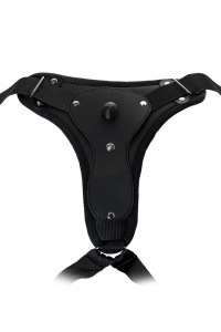 Страпон LoveToy с поясом Harness, с 2 насадками, реалистичный, neoskin, 18 см Страпон LoveToy с поясом Harness, с 2 насадками, реалистичный, neoskin, 18 см