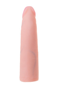 Страпон LoveToy с поясом Harness, с 2 насадками, реалистичный, neoskin, 18 см Страпон LoveToy с поясом Harness, с 2 насадками, реалистичный, neoskin, 18 см