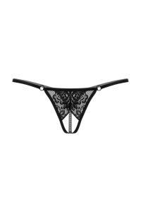 Стринги с ниткой из бусин SoftLine Collection, черный, S/L Стринги с ниткой из бусин SoftLine Collection, черный, S/L