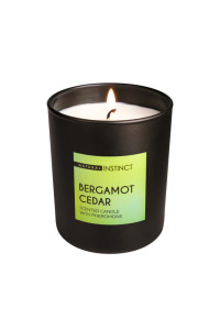 Свеча ароматическая с феромонами Natural Instinct , Кедр и Бергамот 180 гр Свеча ароматическая с феромонами Natural Instinct , Кедр и Бергамот 180 гр