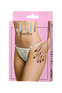 Трусики со стразами Joli Jamie, белый, OS Трусики со стразами Joli Jamie, белый, OS