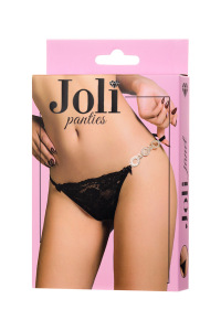 Трусики со стразами Joli Janet, черный, OS Трусики со стразами Joli Janet, черный, OS