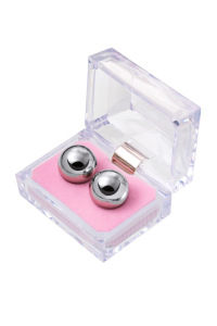 Вагинальные шарики Metal by TOYFA, металл, серебристые, Ø 2 см Вагинальные шарики Metal by TOYFA, металл, серебристые, Ø 2 см