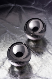 Вагинальные шарики Metal by TOYFA, металл, серебристые, Ø 2 см Вагинальные шарики Metal by TOYFA, металл, серебристые, Ø 2 см