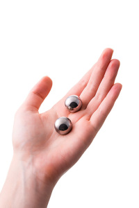 Вагинальные шарики Metal by TOYFA, металл, серебристые, Ø 2 см Вагинальные шарики Metal by TOYFA, металл, серебристые, Ø 2 см