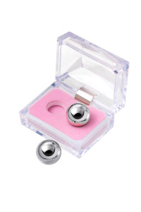 Вагинальные шарики Metal by TOYFA, металл, серебристые, Ø 2 см Вагинальные шарики Metal by TOYFA, металл, серебристые, Ø 2 см