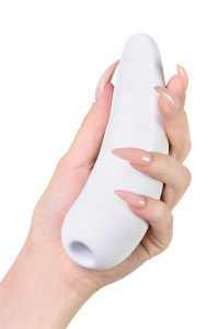 Вакуум-волновой бесконтактный стимулятор клитора Satisfyer Curvy 2+, Силикон, Белый, 14,3 см Вакуум-волновой бесконтактный стимулятор клитора Satisfyer Curvy 2+, Силикон, Белый, 14,3 см