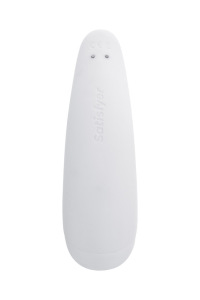 Вакуум-волновой бесконтактный стимулятор клитора Satisfyer Curvy 2+, Силикон, Белый, 14,3 см Вакуум-волновой бесконтактный стимулятор клитора Satisfyer Curvy 2+, Силикон, Белый, 14,3 см
