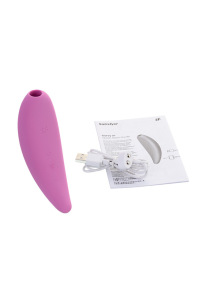 Вакуум-волновой бесконтактный стимулятор клитора Satisfyer Curvy 3+, Силикон, Розовый, 14,5 см Вакуум-волновой бесконтактный стимулятор клитора Satisfyer Curvy 3+, Силикон, Розовый, 14,5 см