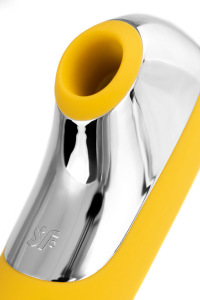 Вакуум-волновой бесконтактный стимулятор клитора Satisfyer Dual Love, Силикон, Желтый, 16 см Вакуум-волновой бесконтактный стимулятор клитора Satisfyer Dual Love, Силикон, Желтый, 16 см