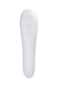 Вакуум-волновой бесконтактный стимулятор клитора Satisfyer Dual Pleasure, Силикон, Белый, 17,9 см Вакуум-волновой бесконтактный стимулятор клитора Satisfyer Dual Pleasure, Силикон, Белый, 17,9 см
