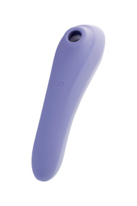 Вакуум-волновой бесконтактный стимулятор клитора Satisfyer Dual Pleasure, Силикон, Лиловый, 17,9 см Вакуум-волновой бесконтактный стимулятор клитора Satisfyer Dual Pleasure, Силикон, Лиловый, 17,9 см