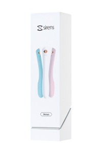 Вибратор, Sirens, Venus, силикон, белый, 22 см Вибратор, Sirens, Venus, силикон, белый, 22 см