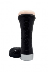 Вибромастурбатор реалистичный вагина в колбе, XISE, TPR, телесный, 25 см Вибромастурбатор реалистичный вагина в колбе, XISE, TPR, телесный, 25 см