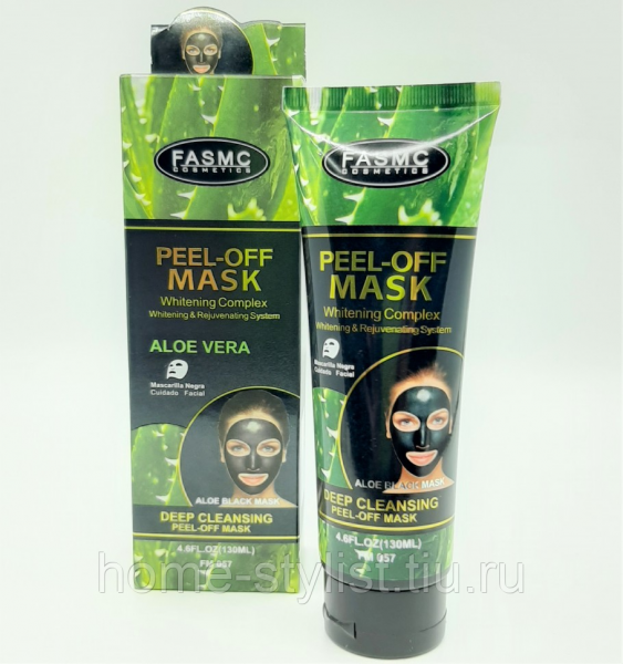 Маска пленка очищающая с экстрактом алоэ, с витаминами А и Е.
